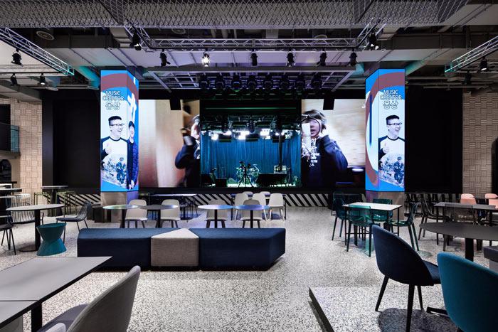 長沙辦公室裝修:視覺傳媒公司辦公室設(shè)計(jì)方案