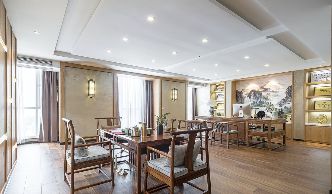 辦公室裝修新中式隔斷和中式隔斷有哪些區(qū)別？